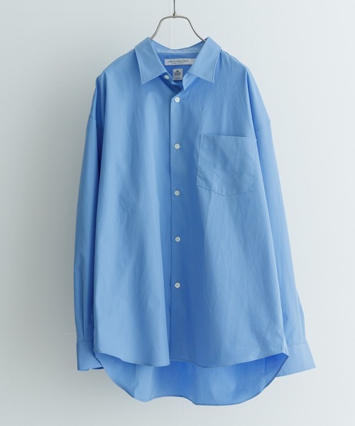 URBAN RESEARCH THOMAS MASON ブルーシャツ L THOMAS MASON 「THOMAS MASON」 「URBAN RESEARCH」長袖シャツ