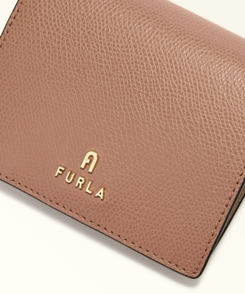 ベアプリントが可愛い◎【FRULA】FurlaCamelia コンパクト財布 S 国内直営【FURLA】可愛い Camelia コンパクト財布 S 三つ折り