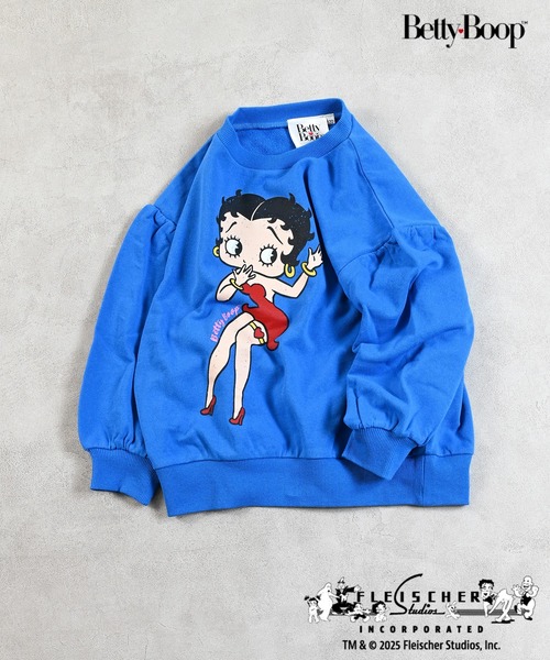 ベティちゃん　BETTY BOOP トレーナー BETTY BOOP（ベティ ブープ） トレーナー スウェット 「Betty Boop(TM
