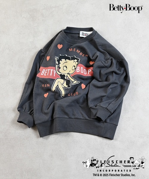 ベティちゃん　BETTY BOOP トレーナー BETTY BOOP（ベティ ブープ） トレーナー 「Betty Boop(TM)/ベティー