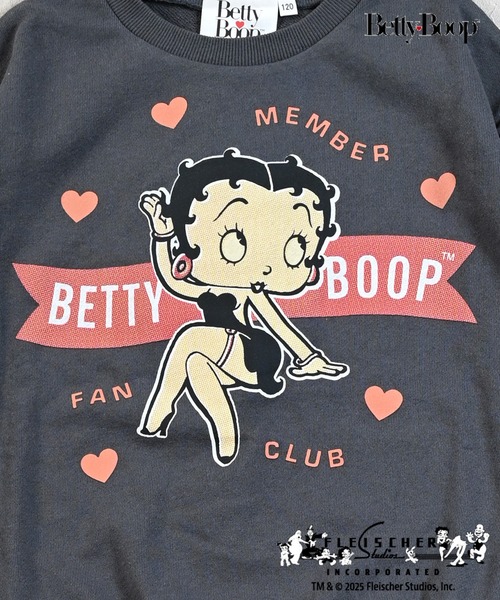 ベティちゃん　BETTY BOOP トレーナー BETTY BOOP（ベティ ブープ） トレーナー 「Betty Boop(TM)/ベティー