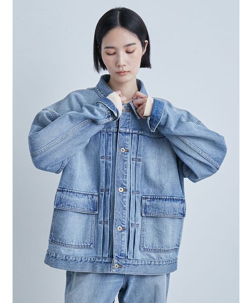 MIESROHE（ミースロエ） デニムジャケット gジャン オーバーサイズ