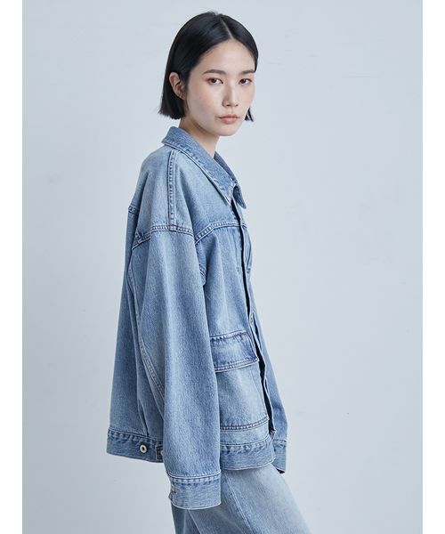 MIESROHE（ミースロエ） デニムジャケット gジャン オーバーサイズ