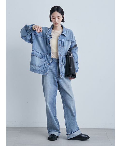 MIESROHE（ミースロエ） デニムジャケット gジャン オーバーサイズ