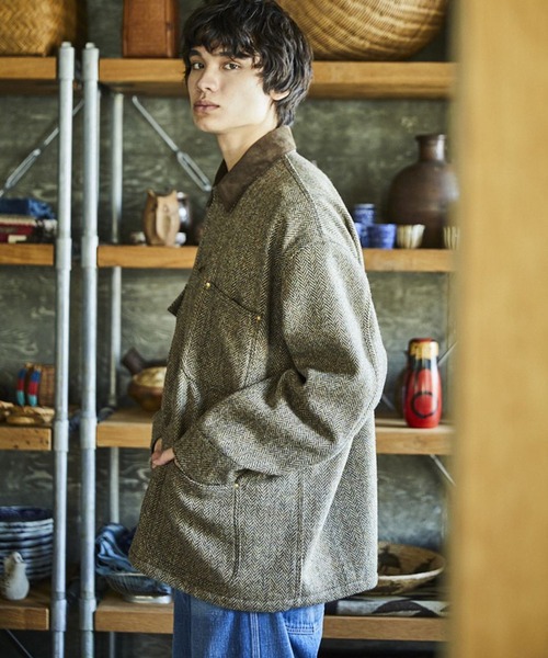 orSlow カバーオール orSlow/オアスロウ HARRIS TWEED RELAX FIT