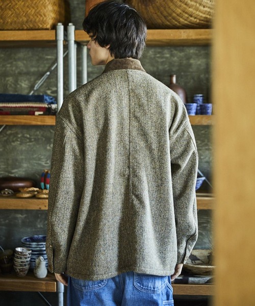 orSlow カバーオール orSlow/オアスロウ HARRIS TWEED RELAX FIT