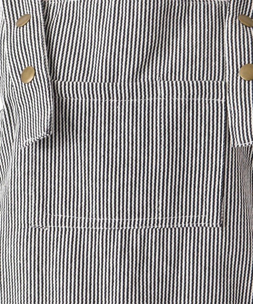 212 KITCHEN STORE エプロン ヒッコリーストライプエプロン M BK
