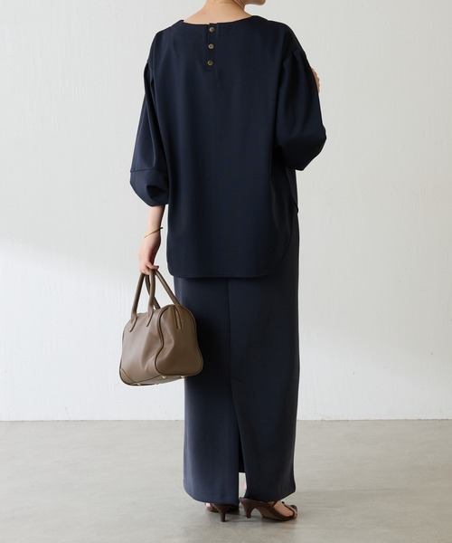 GALLARDAGALANTE ブラック長袖Tシャツ＊美品＊タグ付き COLLAGE GALLARDAGALANTE tシャツ ジョーゼットロンTEE/WEB限定