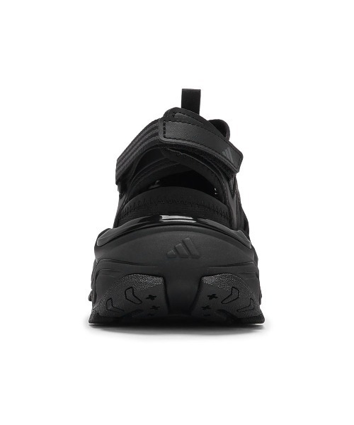 「adidas」 サンダル 29.5cm ブラック×ブラック メンズ_画像8