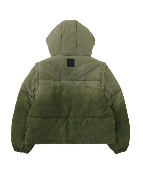 X-girl（エックスガール） ブルゾン ジャンバー FADED 2WAY PADDED