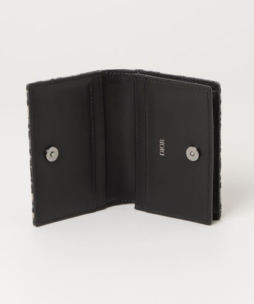 Dior カードケース Christian Dior 「Christian Dior」 カードケース - ブルー