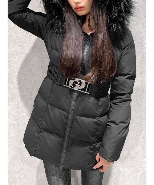 GYDA【TINY】 GYGYベルト付きロングダウンコート　新品未使用 TINY】GYGYベルト付きロングダウンコート[品番：MKSW0060459