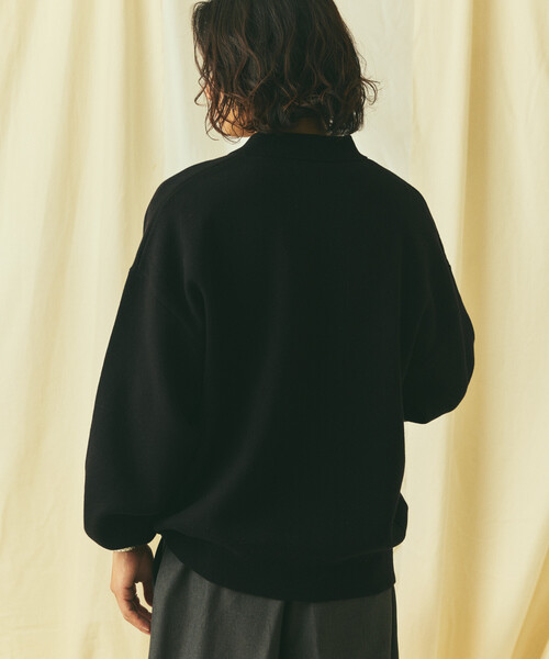 ビッグシルエットニット リラックスフィット スタイル　ブラック 新品 FREAK'S STORE（フリークスストア） セーター ニット 限定展開 Relax