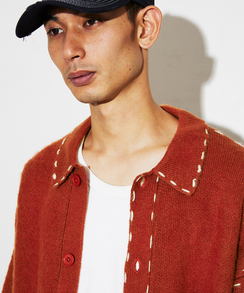 JOURNAL STANDARD セーター ニット ハンド ステッチ ブラッシュ