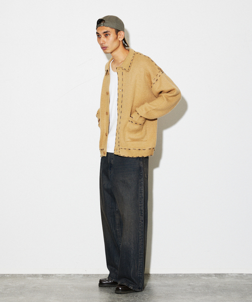 JOURNAL STANDARD セーター ニット ハンド ステッチ ブラッシュ