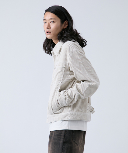 B.C STOCK（ベーセーストック） ブルゾン アウター フェード加工