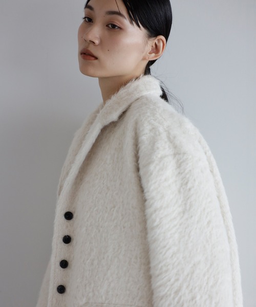 ENC コート アウター shaggy jacket coat / シャギージャコット