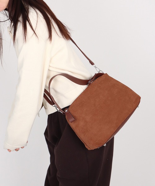 ショルダーバッグ バッグ 「 ammy. / エイミードット 」 スエード