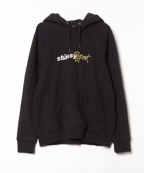 Stussy プルオーバーパーカー Mサイズ ブラック STUSSY 「STUSSY」 プルオーバーパーカー M ブラック メンズ