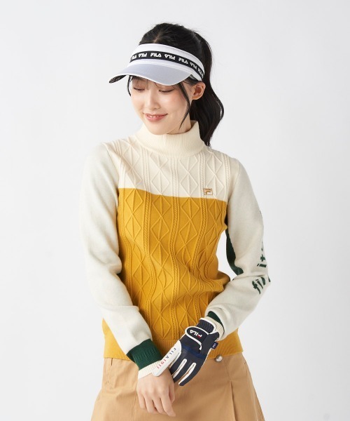 FILA GOLF ニット セーター 「FILAGOLF/フィラゴルフ」レディース