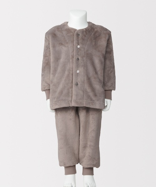 無印良品（MUJI） パジャマ ベビー 着る毛布 腹巻付きお着替えパジャマ