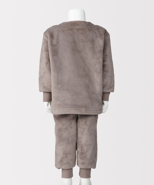 無印良品（MUJI） パジャマ ベビー 着る毛布 腹巻付きお着替えパジャマ