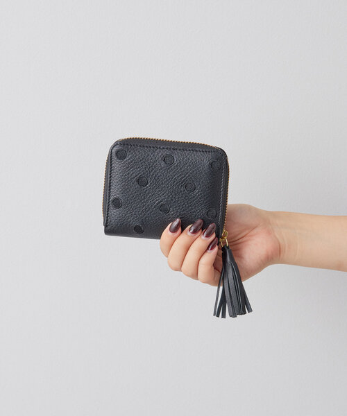 【美品】 レディース　二つ折財布　ear PAPILLONNER ※※箱無し※※ ear PAPILLONNER 「ear PAPILLONNER」 財布 FREE ブラック