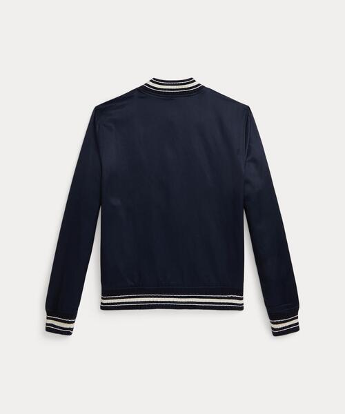 Polo Ralph Lauren Childrenswear スタジャン アウター ロゴ サテン