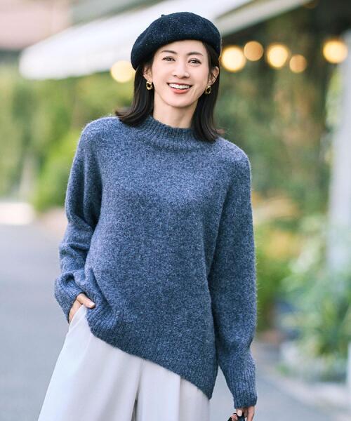 a*o様 NKNIT ハイネックジッパー ニット グリーン high neck zipper KNIT – NKNIT