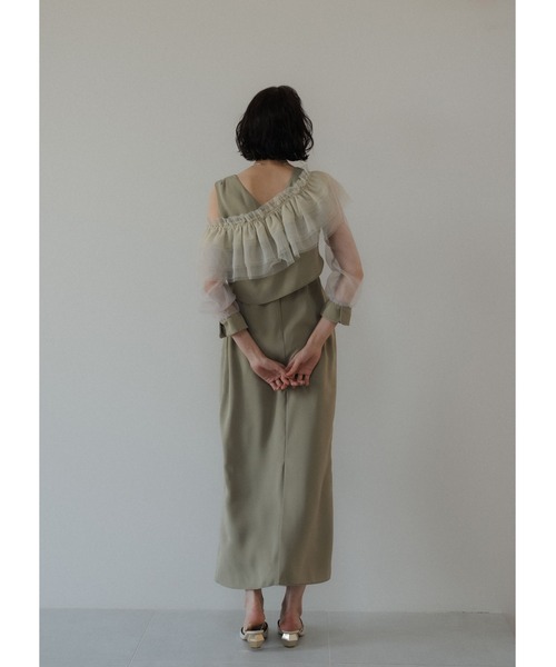 LE'RURE ドレス 3way tulle ruffles dress : ZOZOTOWN Yahoo!店 - 通販