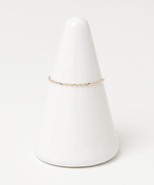 va vendome aoyama 指輪 リング K10YG パール チェーンリング