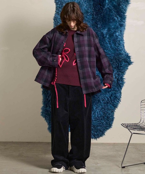 .*t様 Maison Special 総柄ニット 24FW t様 Maison Special 総柄ニット 24FW