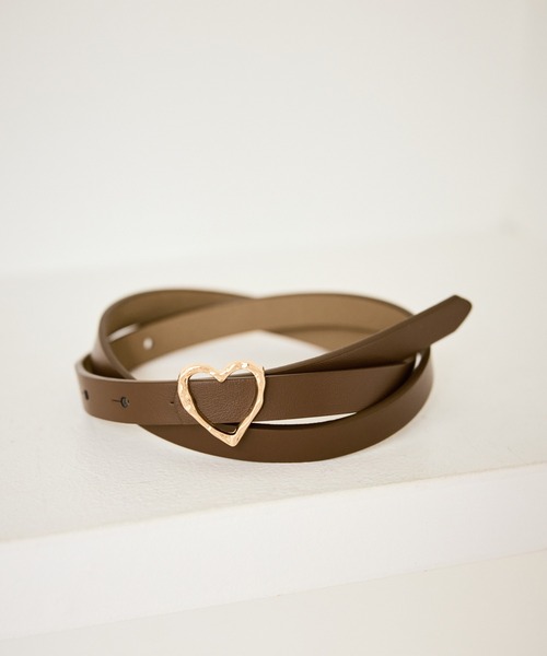 ROPE' PICNIC（ロペ ピクニック） ベルト 15mmハートバックルベルト