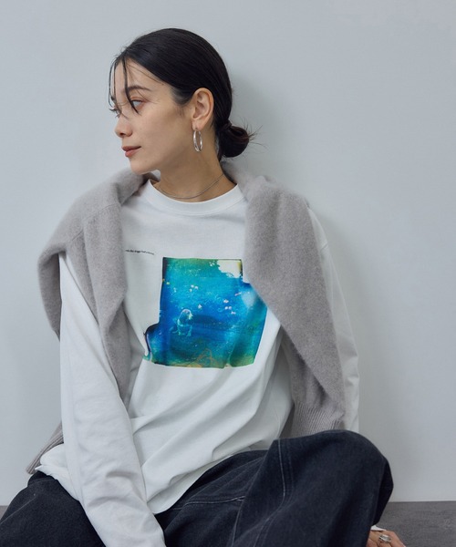 メトロポリタン美術館 アダムエロペ コラボ ロングスリーブtシャツ 