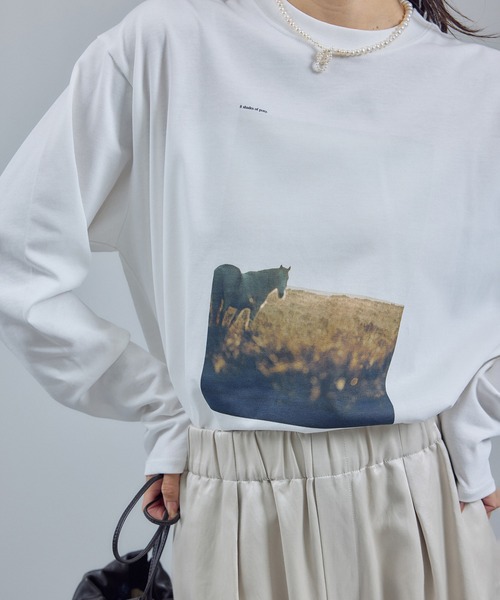 SALON adam et rope'(サロン アダム エ ロペ) tシャツ 「Annie SALON adam et rope'(サロン アダム エ ロペ) tシャツ 「Annie