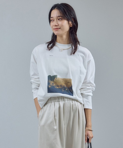 SALON adam et rope'（サロン アダム エ ロペ） tシャツ 「Annie