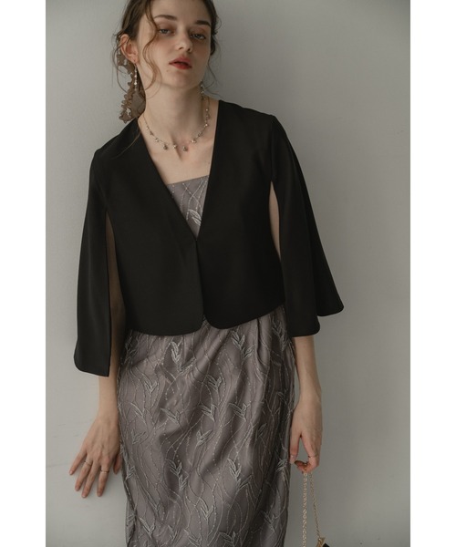 Dorry Doll（ドリードール） ジャケット ノーカラージャケット ケープ