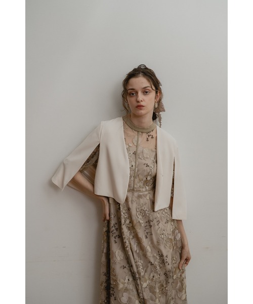 Dorry Doll（ドリードール） ジャケット ノーカラージャケット ケープ