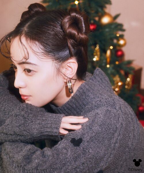 Disney（ディズニー） ニット セーター Disney/ポイントミッキー