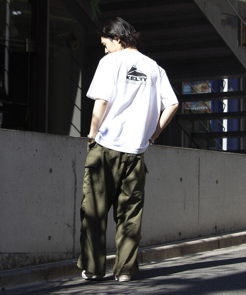 「KELTY」 半袖Tシャツ M ブラック メンズ_画像3