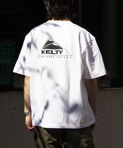 「KELTY」 半袖Tシャツ M ブラック メンズ_画像7