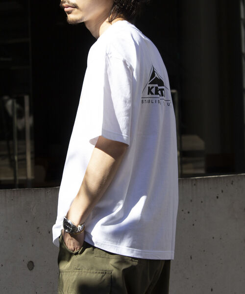 「KELTY」 半袖Tシャツ M ブラック メンズ_画像9
