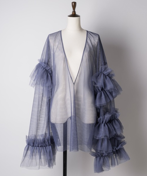 「LA BELLE ETUDE」 長袖ブラウス FREE ホワイト レディース_画像2