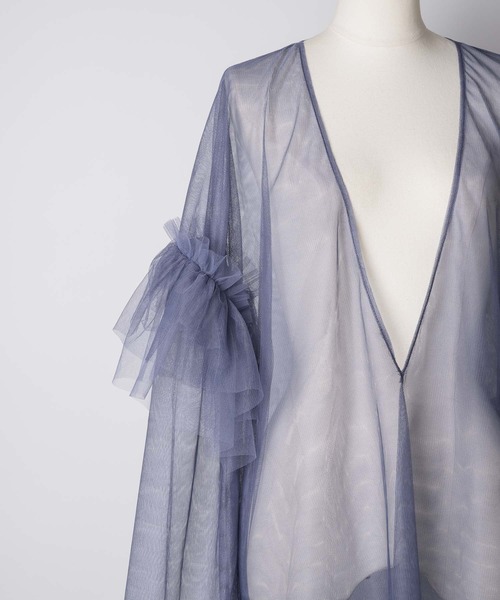 「LA BELLE ETUDE」 長袖ブラウス FREE ホワイト レディース_画像7