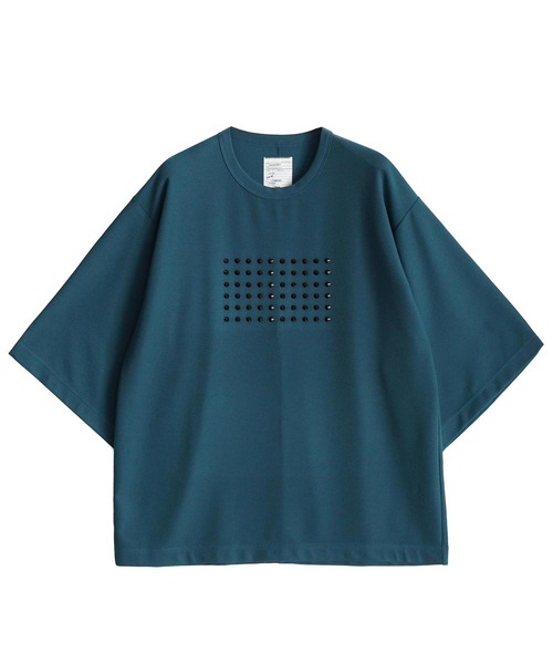 「SHAREEF」 半袖Tシャツ 2 グレー メンズの画像