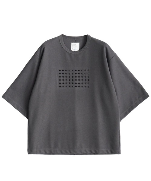 「SHAREEF」 半袖Tシャツ 2 グレー メンズの画像