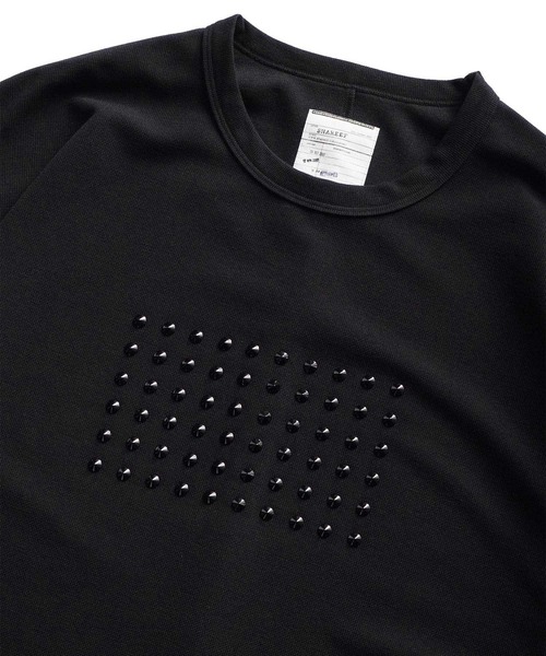 「SHAREEF」 半袖Tシャツ 2 グレー メンズの画像