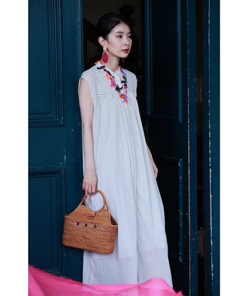 「CAWAII」 ノースリーブワンピース FREE ブルー レディース_画像2