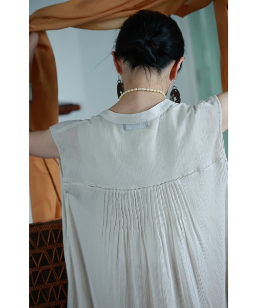 「CAWAII」 ノースリーブワンピース FREE ブルー レディース_画像3