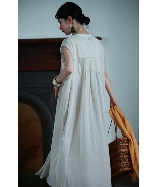 「CAWAII」 ノースリーブワンピース FREE ブルー レディース_画像4